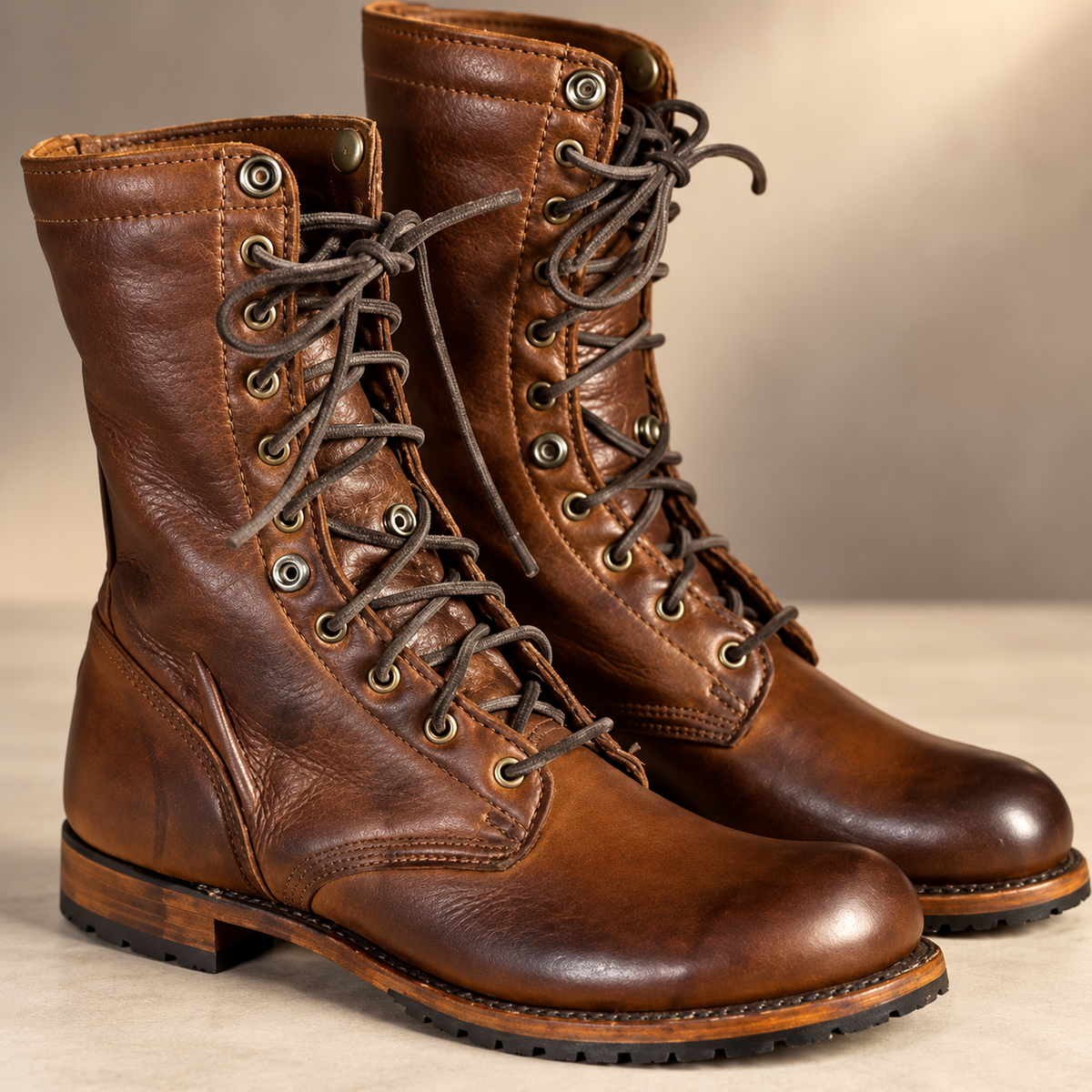 Botas Cuero Forro Suave Ajuste Flexible Mujer | Luna Cruz