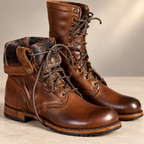 Botas Cuero Forro Suave Ajuste Flexible Mujer | Luna Cruz
