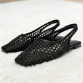 Sandalias Planas de Malla con Punta Cuadrada | Albiona™