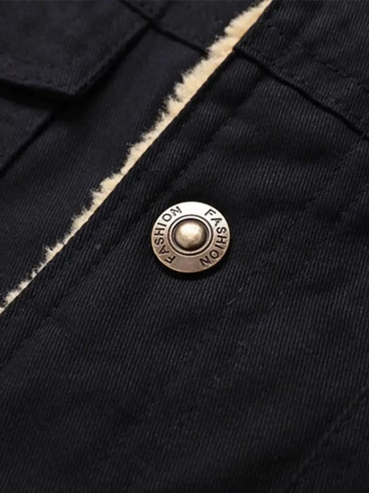 Chaqueta Bomber con Borrego Hombre Casual | Mount™
