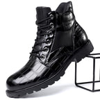 Botas Efecto Piel de Cocodrilo para Hombre | Dante