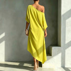 Vestido elegante asimétrico | Camila