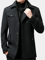 Abrigo de Invierno Hombre Elegante Clásico | Oliver™