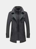 Abrigo de Invierno Hombre Elegante Clásico | Oliver™