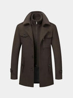 Abrigo de Invierno Hombre Elegante Clásico | Oliver™