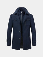 Abrigo de Invierno Hombre Elegante Clásico | Oliver™