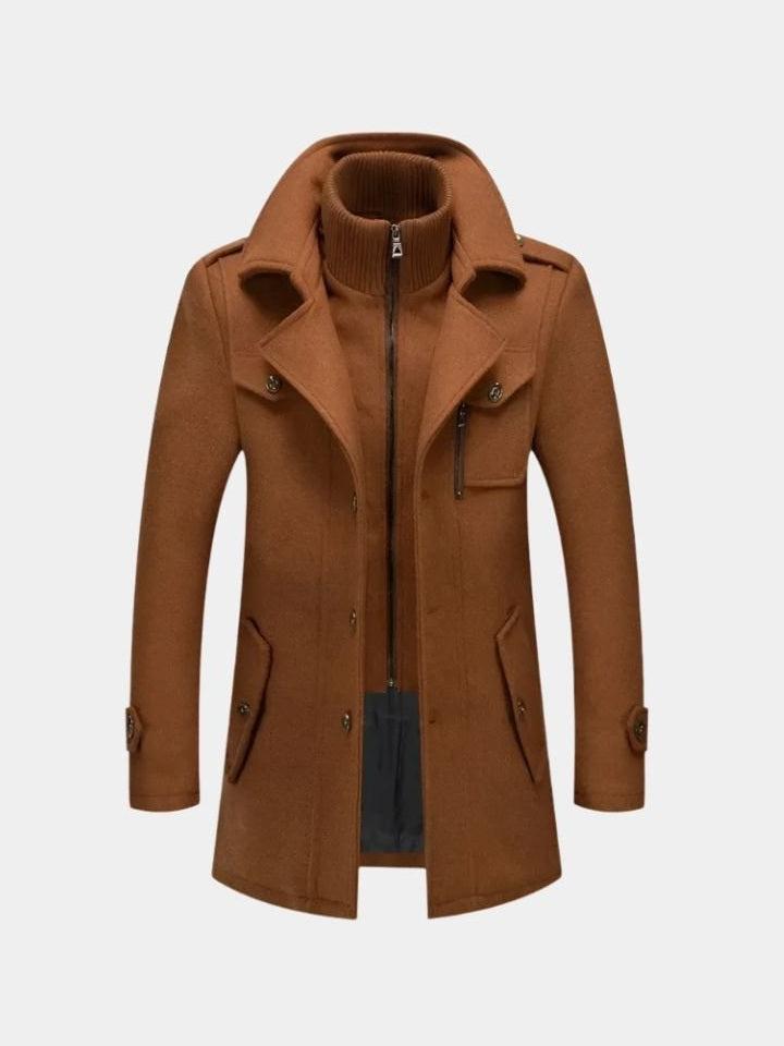 Abrigo de Invierno Hombre Elegante Clásico | Oliver™