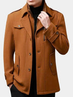 Abrigo de Invierno Hombre Elegante Clásico | Oliver™