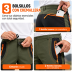Pantalón Montaña Hombre Forro Polar Resistente al Agua | Hugo
