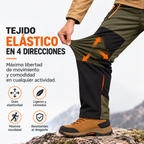 Pantalón Montaña Hombre Forro Polar Resistente al Agua | Hugo