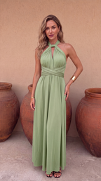 Vestido Largo Multiposición para Invitada de Boda | Casiopea