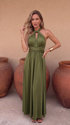 Vestido Largo Multiposición para Invitada de Boda | Casiopea