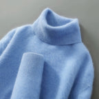 Jersey Cuello Alto Lana Relaxed Fit Mujer | Remy