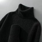 Jersey Cuello Alto Lana Relaxed Fit Mujer | Remy