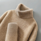 Jersey Cuello Alto Lana Relaxed Fit Mujer | Remy