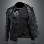 Chaqueta de Cuero Auténtico Hombre Ligera | Calvetti