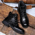 Botas Efecto Piel de Cocodrilo para Hombre | Dante