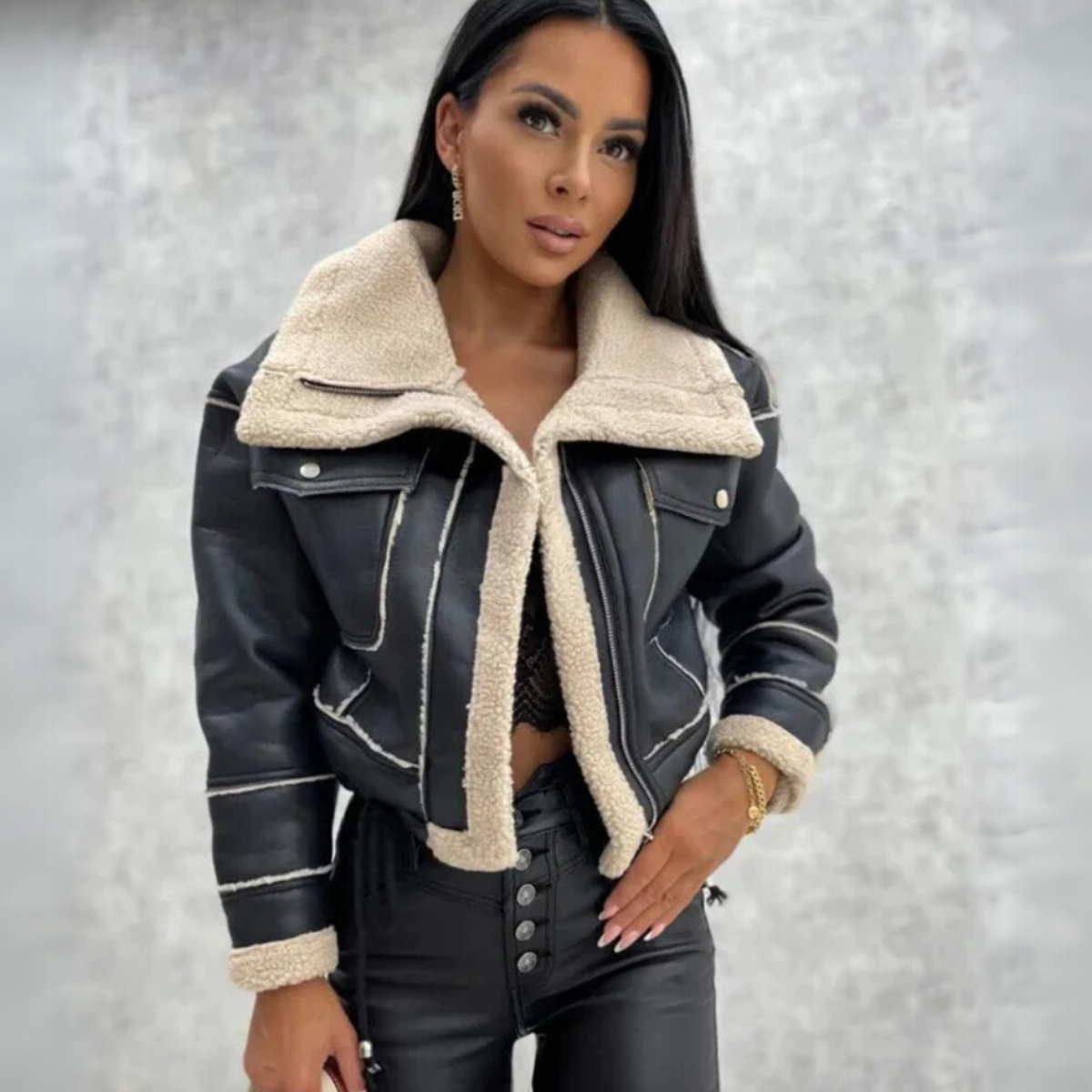 Angustias | Chaqueta Entallada con Solapas