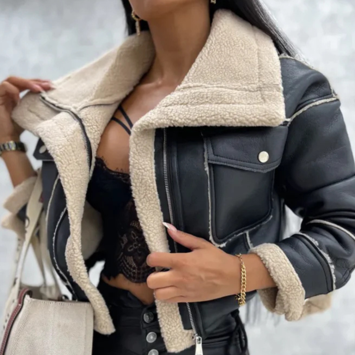 Angustias | Chaqueta Entallada con Solapas