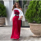 Conjunto Rosa Elegante Mujer otoño | Luna Cruz