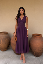 Vestido Midi Multiposición para Invitada de Boda | Murano