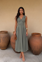 Vestido Midi Multiposición para Invitada de Boda | Murano