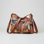 Bolso de piel con mosaico | Solara