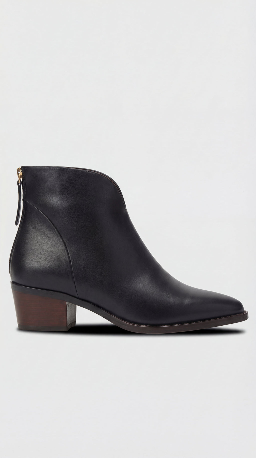 Botines Cristina de tacón bajo