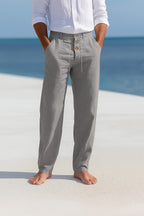 Pantalon de lino ligero verano | Mateo