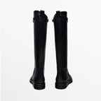 Botas Altas Elegantes para Mujer con Detalle Dorado | Alma