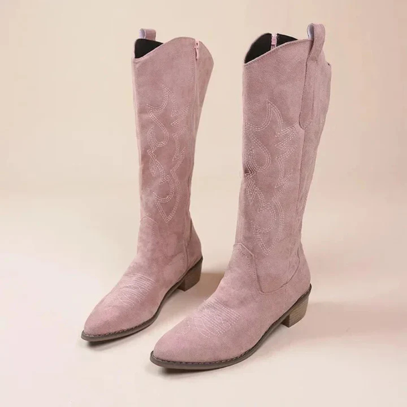 Botas de Ante Western Sierra Altas para Mujer