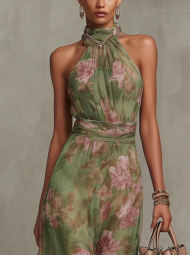 Vestido Floral Elegante | Laura