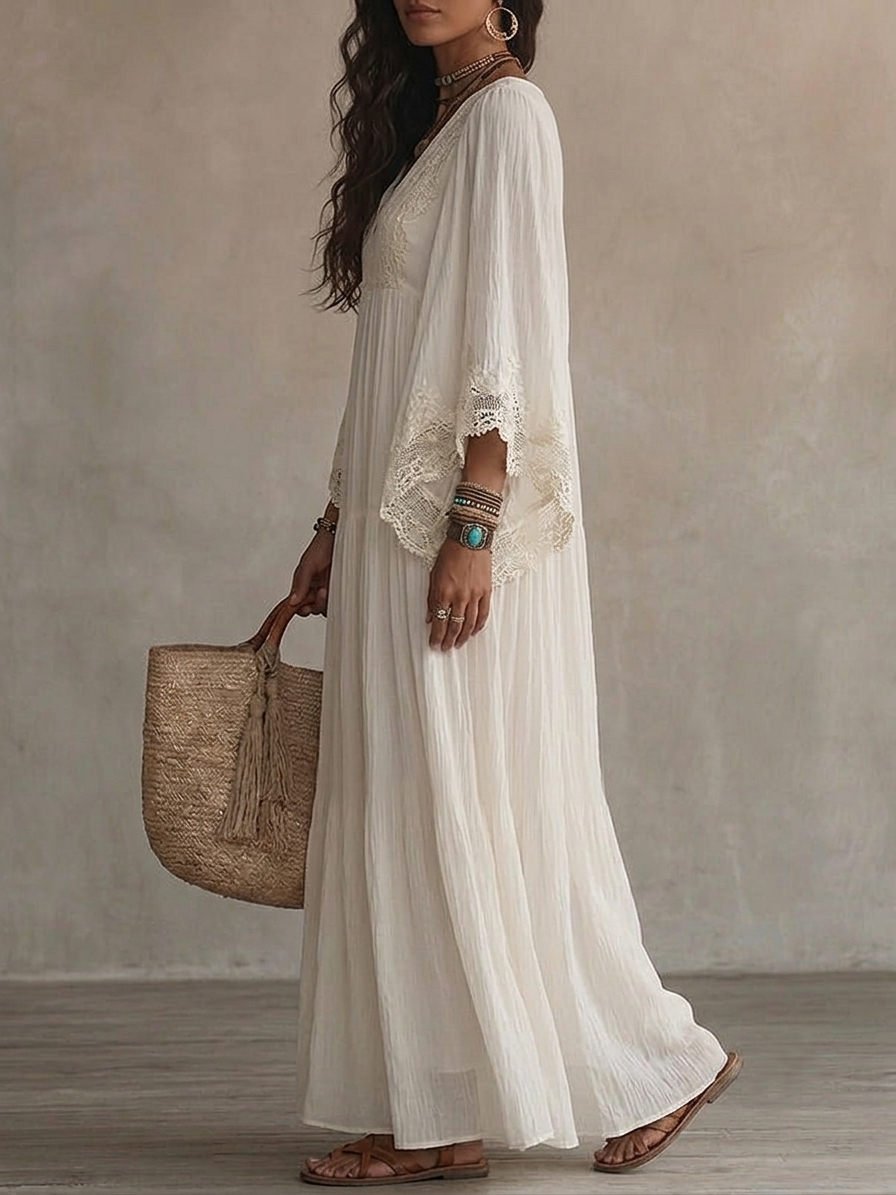 Vestido Ibicenco Maxi bohemio | Brisas