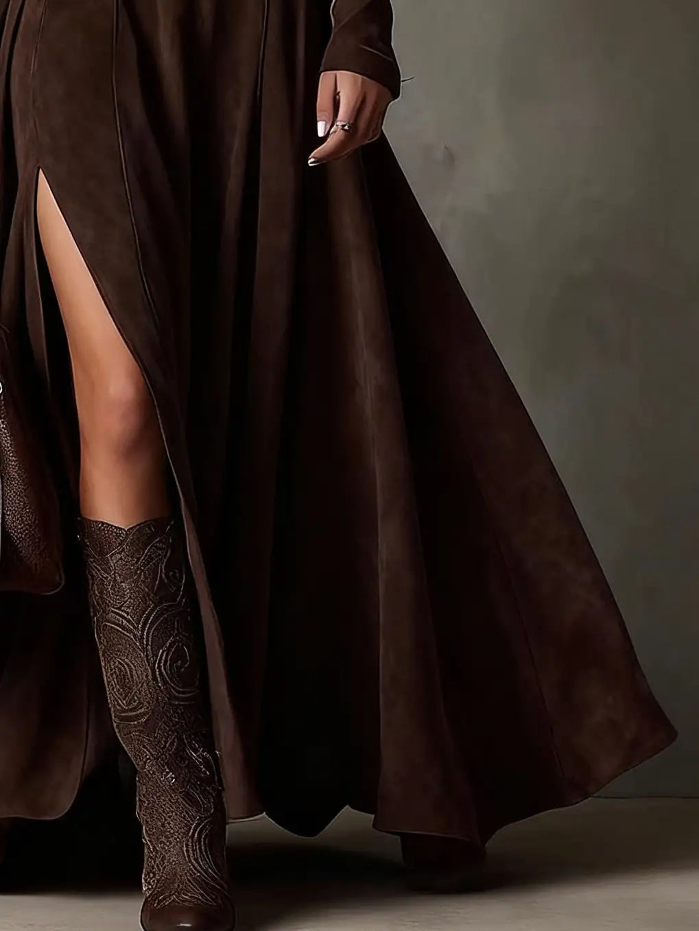 Alicia | Vestido de Ante