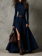 Vestido de Ante para Mujer Otoño | Alicia