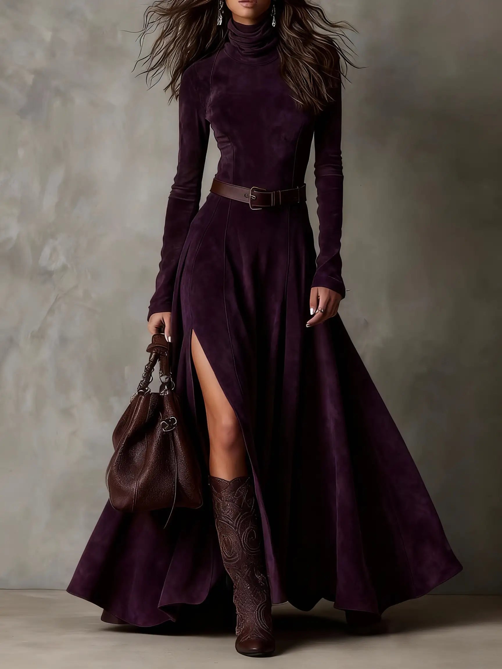 Alicia | Vestido de Ante
