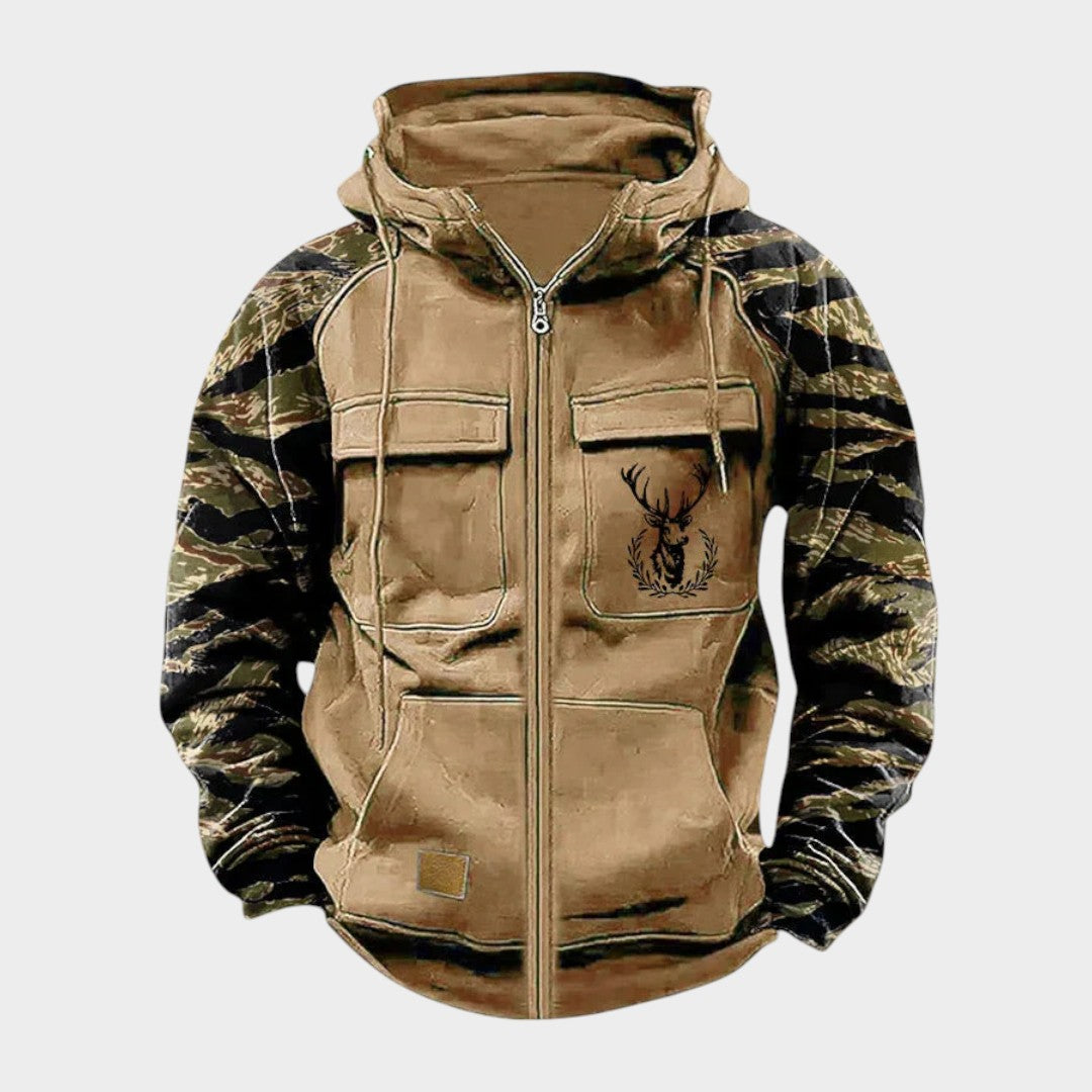 Chaqueta Militar Hombre Estilo Vintage | Leonardo™