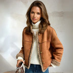 Chaqueta Clásica Entallada Mujer Marrón - Candela
