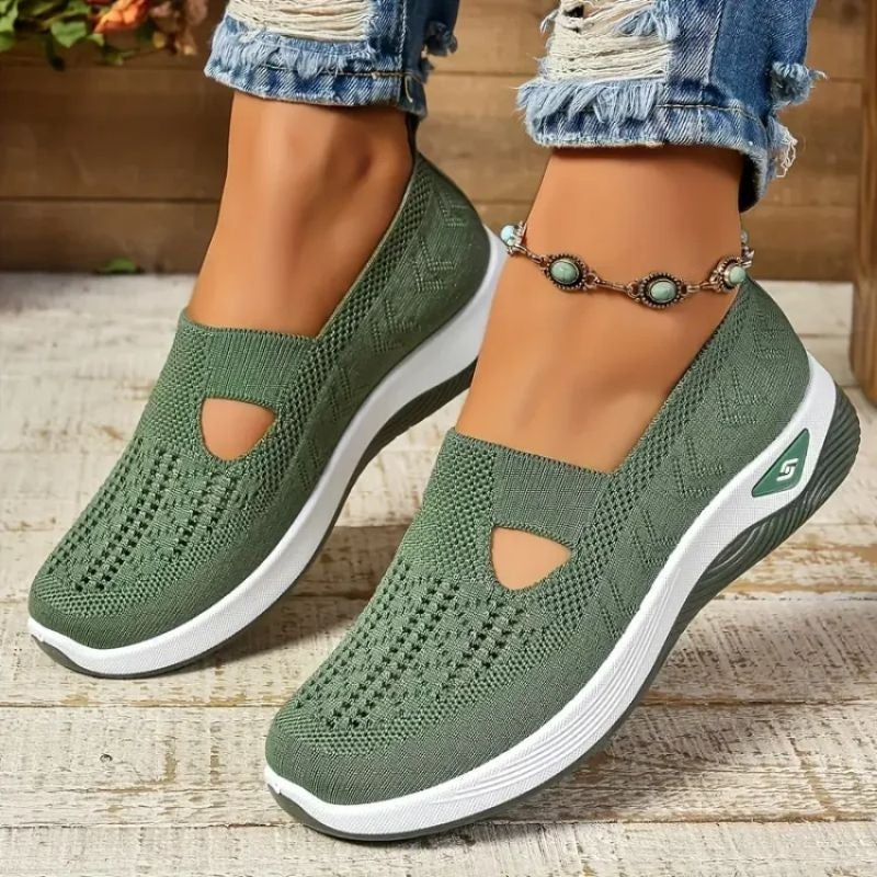 Alma | Zapatillas Sin Cordones Transpirables Mujer Suela Acolchada