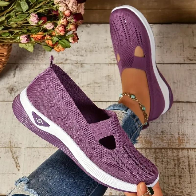 Alma | Zapatillas Sin Cordones Transpirables Mujer Suela Acolchada