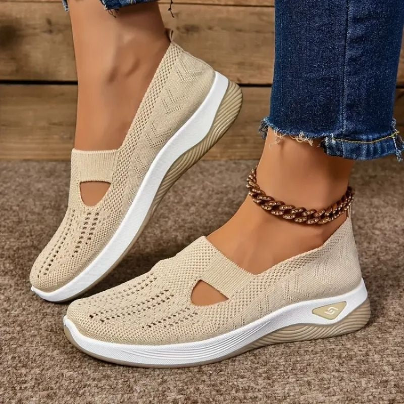 Alma | Zapatillas Sin Cordones Transpirables Mujer Suela Acolchada