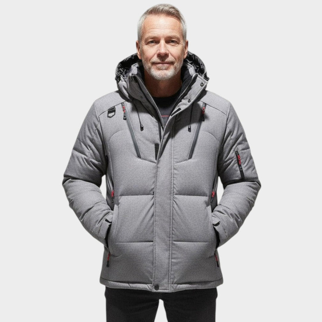 Chaqueta de Invierno Hombre Lisa Impermeable | Arktis Pro™