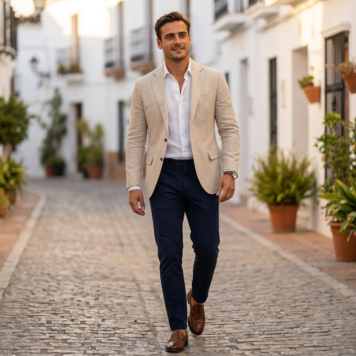 Blazer Americana Ligera Hombre Corte Entallado | Arturo