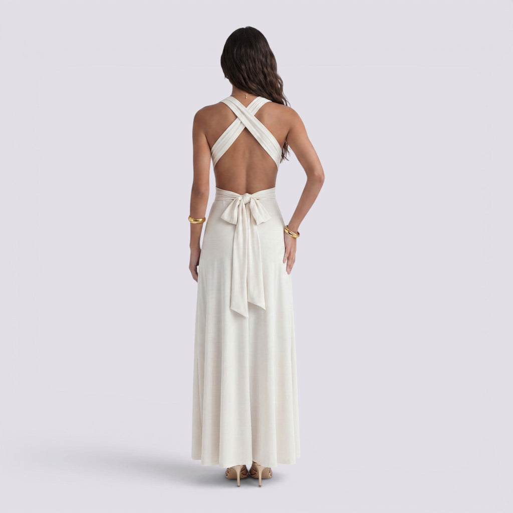 Vestido Largo Multiposición Mujer para Fiestas y Bodas | Maxi Elegante