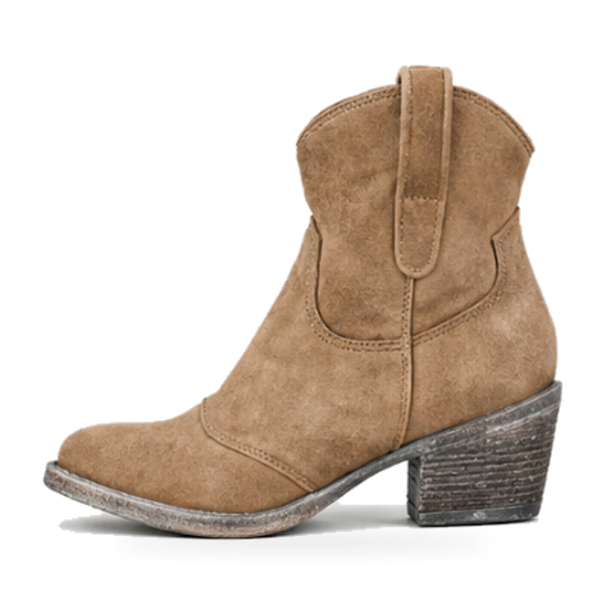 Botas Bajas de Ante Mujer Elegantes | Charlotte