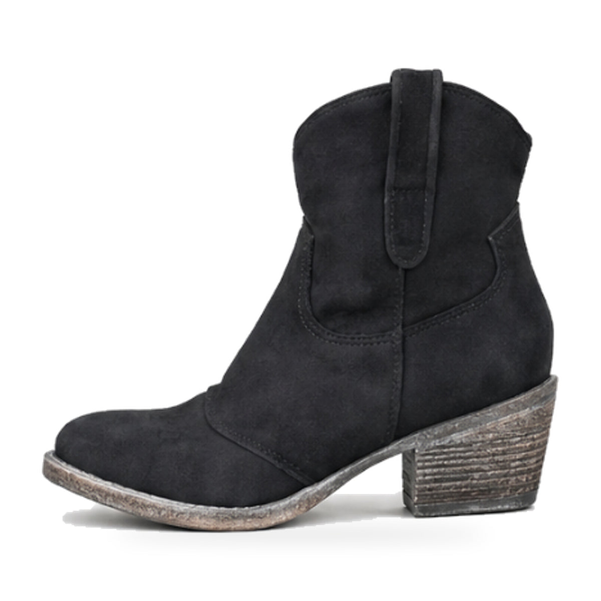 Botas Bajas de Ante Mujer Elegantes | Charlotte