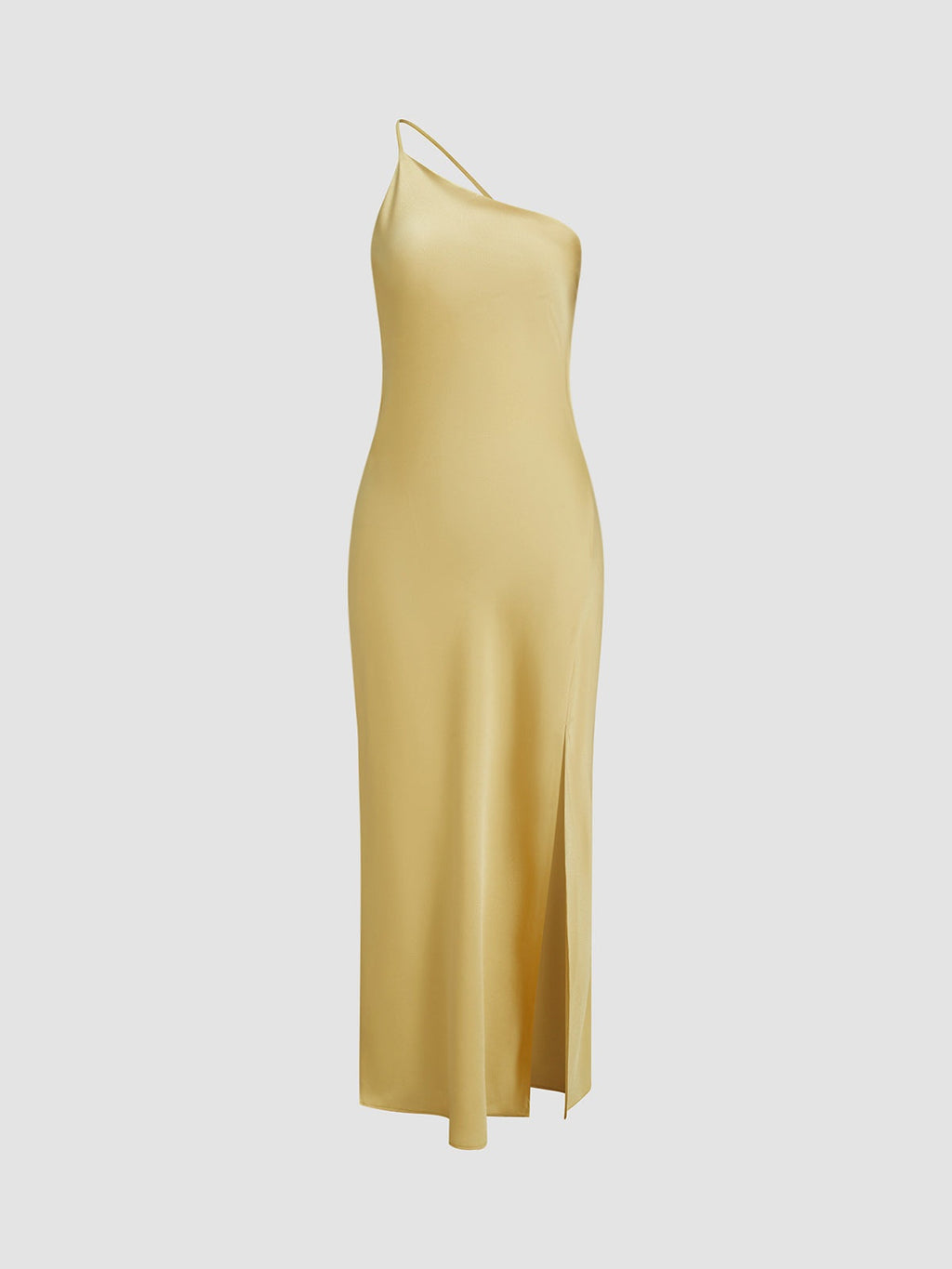 Vestido Largo Lencero Mujer Tirante Fino Espalda Abierta | Celia