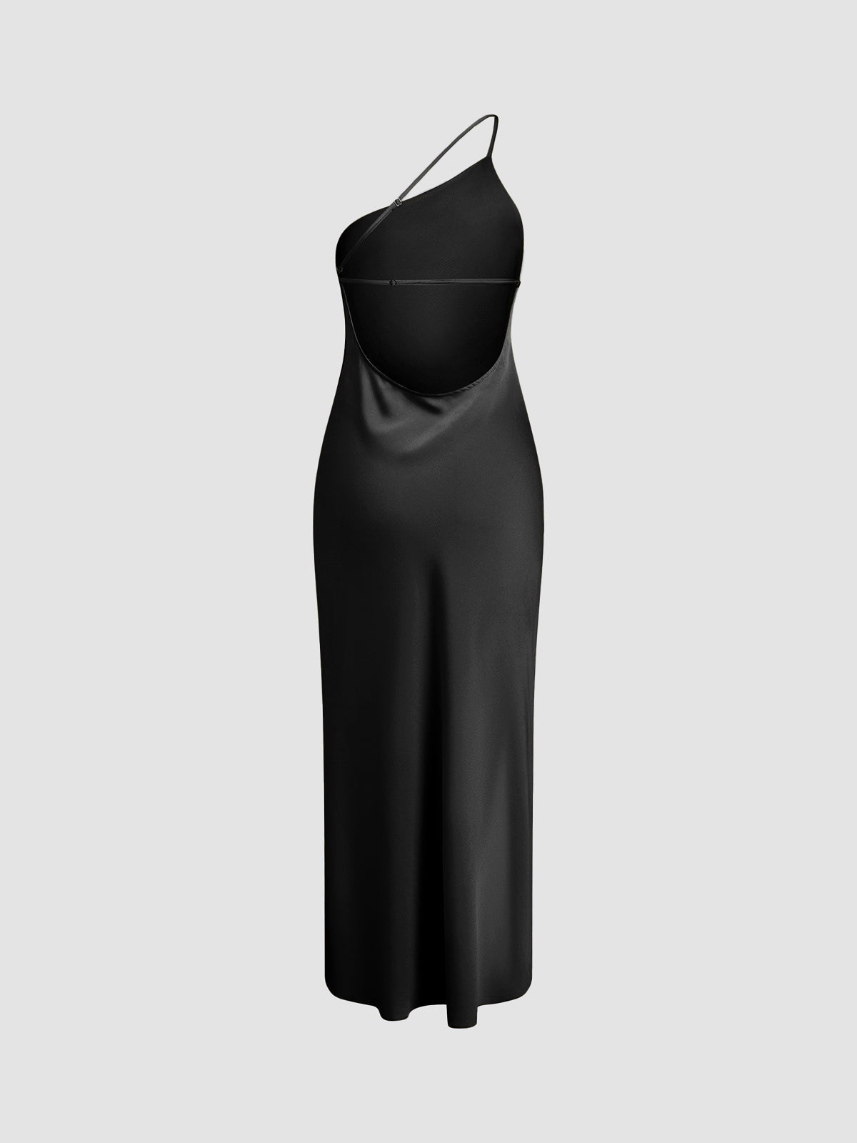 Vestido Largo Lencero Mujer Tirante Fino Espalda Abierta | Celia