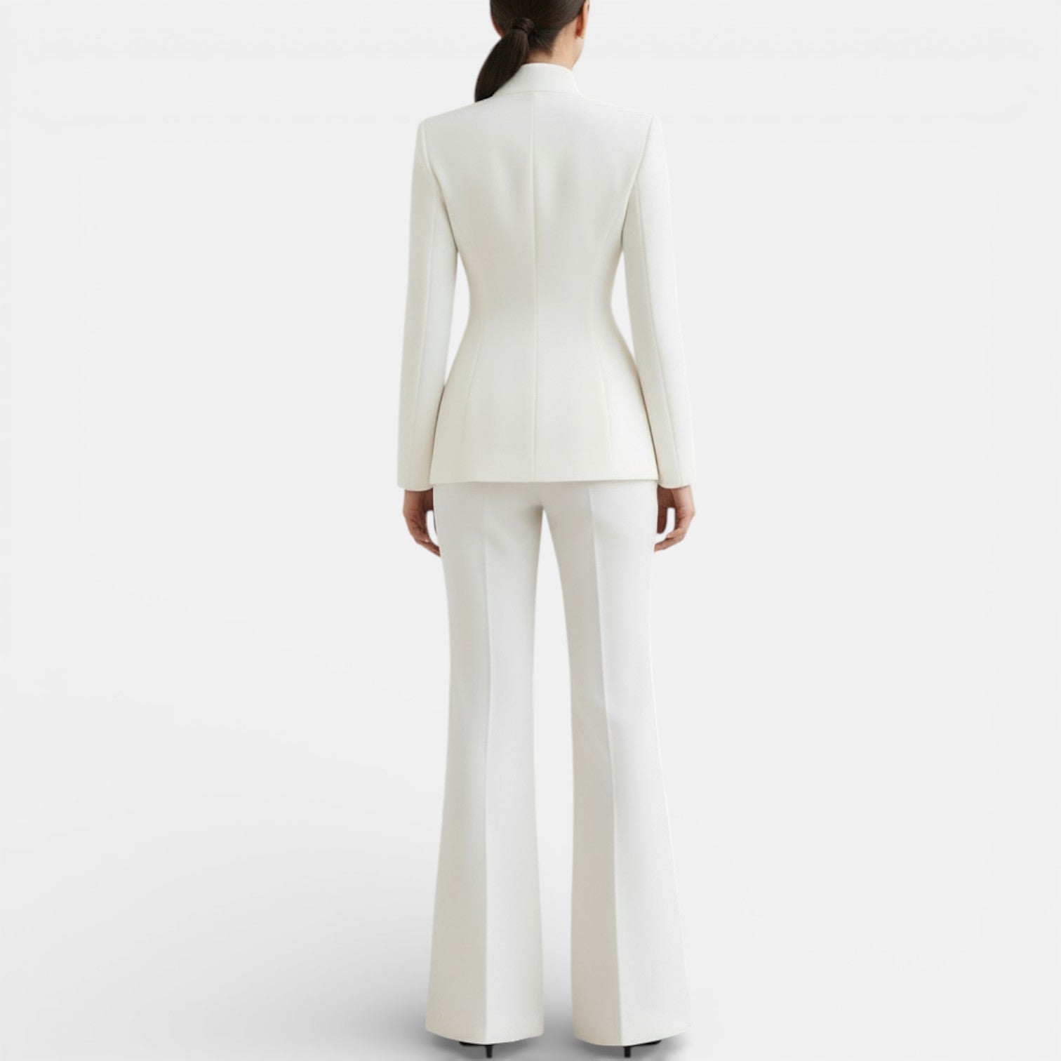 Conjunto de Traje Elegante para Mujer | Chaqueta y Pantalón Profesional