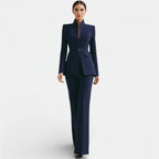 Conjunto de Traje Elegante para Mujer | Chaqueta y Pantalón Profesional